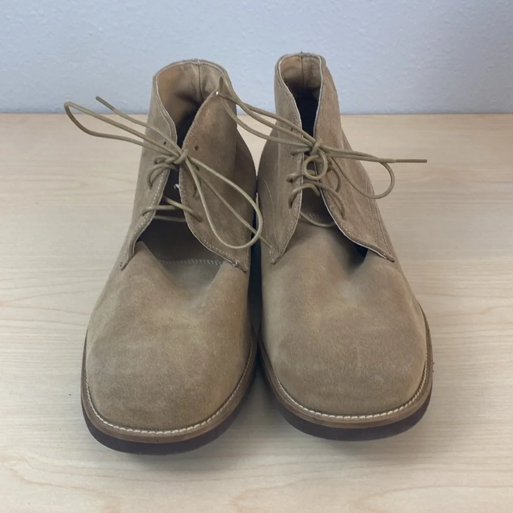 Hitchcock Kent Tan Suede Chukka Boot Size 9.5 Wide
